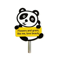 Panneau d'avertissement extérieur pour pelouse : Interdiction d'entrer sur l'herbe, rappel de protection du paysage pour jardin et cour (ODM/OEM)