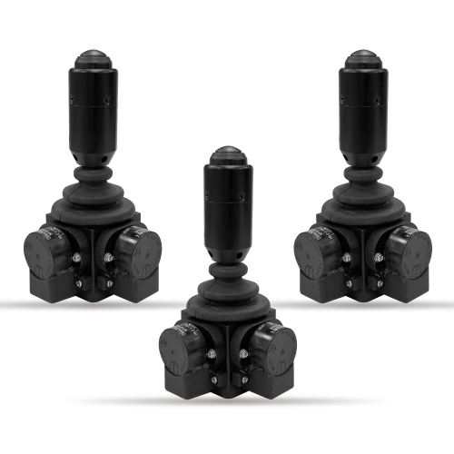 Industrial Excavator Joystick Controller Reasonable Price JP30 1axis Potentiometer Incorporated Type Metal Housing case Joystick