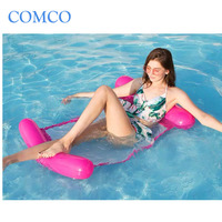 COMCO – couverture flottante gonflable à l'eau pour adultes, jouet aquatique, chaise longue pliable, chaise flottante flottante