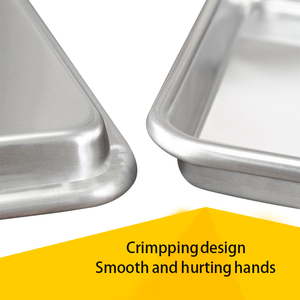 Sartén de aluminio anodizado para hornear, sartén antiadherente y suave de alta calidad - Product Image 3