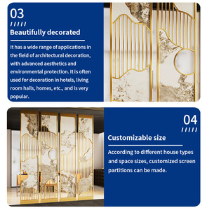Modern Simplicity Stainless Steel Metal <strong>Screens</strong> &amp; <strong>Room</strong> <strong>Dividers</strong> Entrance Dividing Wall Bedroom <strong>Divider</strong> <strong>for</strong> Living <strong>Room</strong> - Product Image 4