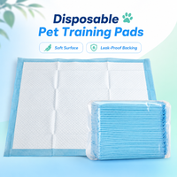 Tapis d'entraînement jetables personnalisés pour animaux de compagnie, haute absorption, tapis absorbants pour chien, anti-fuites, séchage rapide, fourniture d'usine OEM ODM