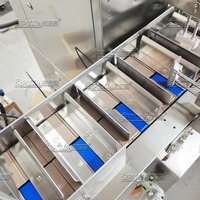 Machine de scellage automatique de cartons en acier inoxydable pour l'industrie cosmétique et alimentaire, emballage à grande vitesse, surveillance à distance, fonctionnement facile