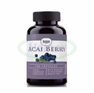 Ausreson Natuurlijke <span class=keywords><strong>Acai</strong></span> <span class=keywords><strong>Berry</strong></span> Extract Afslankcapsules Antioxidant Supplement Gevriesdroogde <span class=keywords><strong>Acai</strong></span> <span class=keywords><strong>Berry</strong></span> Capsules - Product Image 1
