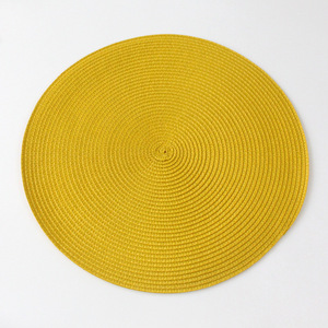 Hot bán mộc mạc Vòng nhiệt tự nhiên cách nhiệt <span class=keywords><strong>PP</strong></span> dệt Mug <span class=keywords><strong>Mat</strong></span> tay kitting bảng placemats - Product Image 6