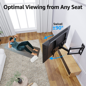 Mountup chuyển động đầy đủ TV núi phổ có khớp nối Wall Mount TV Bracket - Product Image 2