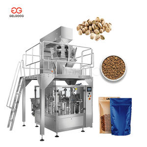 Pochette horizontale automatique, Machine d'emballage de sacs préfabriqué<span class=keywords><strong>s</strong></span> pour aliments pour animaux de compagnie, pochette à fermeture éclair, noix, Machine d'emballage - Product Image 1