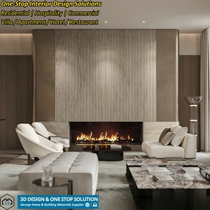 George Group, Solución Integral de Diseño Personalizado para Toda la Casa, Proyecto de Hotel Villa de Lujo, Renderizado 3D, Servicio de Diseño de Interiores para el Hogar - Product Image 3