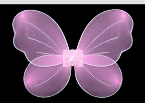 Butterfly Craze Girl Fairy <strong>Angel</strong> Butterfly Wings Party Costume <strong>Accessories</strong> in Blue Green Pink Purple Colors for Decorations - Product Image 5