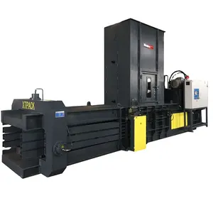 XTpack automatic horizontal bale paper caton press machine hydraulic baling baler machine