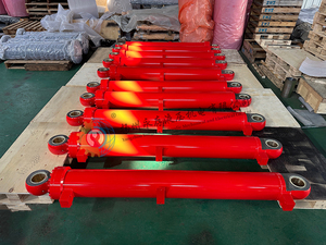 खुदाई के लिए भारी शुल्क बूम हाइड्रोलिक सिलेंडर 25 टन क्षमता 2000 मिमी स्ट्रोक हार्ड क्रोम डबल अभिनय - Product Image 4