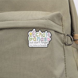 Broche à message original et colorée « I'm <span class=keywords><strong>Nice</strong></span> Pero No Te Pases » pour accessoires vestimentaires - Product Image 4