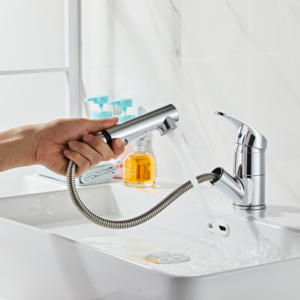 HEYRV Rubinetto Estraibile di Alta Qualità in Acciaio Inox per Lavello Cucina Camper <span class=keywords><strong>Roulotte</strong></span> Bagno - Product Image 5