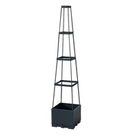 Jardinière pour plantes grimpantes, pot combiné pour culture de légumes sur balcon, extérieur, écologique, durable, pour plantes vertes, détachable et modulable