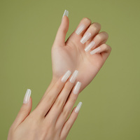 Nouveaux autocollants pour ongles au design innovant, wraps 2D pour vernis à ongles, autocollants en gel pour ongles de qualité professionnelle