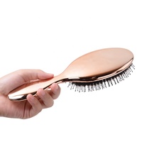 Emballage de boîte cadeau Peigne à cheveux électrolytique Coussin en plastique Brosse à cheveux pour femmes Massage du cuir chevelu ou pour cadeaux