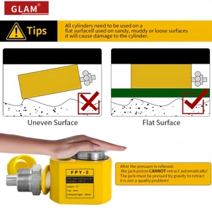 <span class=keywords><strong>Mini</strong></span> gato de cilindro de elevación de acción simple hidráulico de 5T, altura propia, 42mm, 6mm, carrera, Porta Power 180, gatos de bomba manual hidráulica - Product Image 2