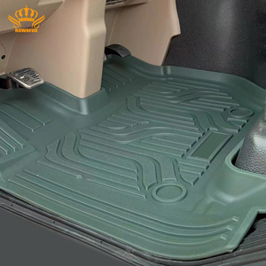 Tấm thảm trải sàn xe hơi cao cấp bằng nhựa TPE tùy chỉnh 3D, bộ đầy đủ phía trước dành cho xe tải Sitrak/HOWO/DONGFENG/Shacman - Product Image 2