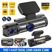 Grabadora de cámara Dual de 1080P para coches, IR lente gran angular de visión nocturna, pantalla IPS de 3,16 pulgadas, G-Sensor HD compatible con Smart Home