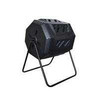 Prix d'usine en gros 160L 360-Solution de baril de compost utilisable pour le compostage dans les jardins américains et européens