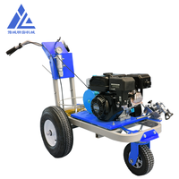 Machine de marquage routier professionnelle à poussée manuelle pour autoroutes, parkings et rues piétonnées, machine de marquage routier à peinture froide