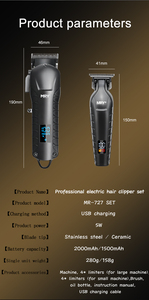 <span class=keywords><strong>Tondeuse</strong></span> <span class=keywords><strong>à</strong></span> <span class=keywords><strong>cheveux</strong></span> électrique MRY, machine <span class=keywords><strong>à</strong></span> couper les <span class=keywords><strong>cheveux</strong></span> professionnelle, <span class=keywords><strong>tondeuse</strong></span> <span class=keywords><strong>à</strong></span> barbe en forme <span class=keywords><strong>de</strong></span> T, <span class=keywords><strong>tondeuse</strong></span> sans fil pour hommes, rasoir pour hommes - Product Image 5