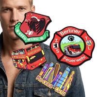 Patch personnalisé en PVC/caoutchouc durable, forme sur mesure, emblème de marque en plastique souple avec support thermocollant pour sacs d'équipement tactique - Prix de gros