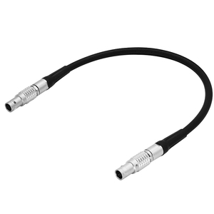 NDCOMPUTING ขั้วต่อกันน้ำสำหรับการบิน รุ่น B ซีรีส์ FGG-01 แบบ 2-32 พิน ตัวเมีย ป้องกัน EMI ชุบโครเมียม สายวงกลมทองแดง - Product Image 1