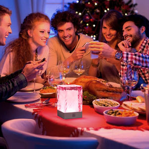 Lampes de maison intelligentes Tuya commande vocale musique synchronisation magique RGBW couleur Charnging salon chambre sans fil cristal <span class=keywords><strong>Table</strong></span> lampe de bureau - Product Image 6