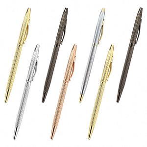 Custom Logo New Top Grade Slim Cross Ballpoint Gold Desk <b>Pen</b> with logo Rose Gold Metal <b>Pen</b> - Product Image 1