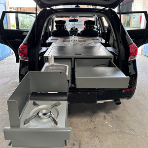 NB-FAVOUR extérieur SUV lit en alliage d'aluminium auto-conduite voiture Camping lit pliant réglable pour <span class=keywords><strong>coffre</strong></span> de voiture SUV Camping meubles - Product Image 1
