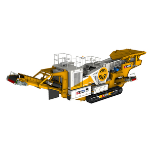 Hocheffizienter 150-250t/h Raupen-Backenbrecher für Granit & Gestein - Tragbare Mobile Beton-Zerkleinerungsmaschine - Product Image 3