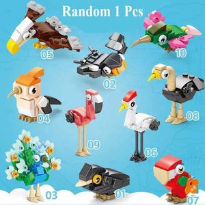 小さなピースすべてのビルディングブロックと互換性があります教育用組み立てユニセックスギフトミニチュアモデルかわいい動物ビルディングブロック - Product Image 6