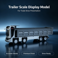 Modèle d'affichage de camion benne autonome pour salle d'exposition d'entreprise et salon professionnel international