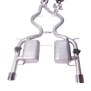 Tuyaux d'échappement haute performance pour voiture REV / pour <span class=keywords><strong>BMW</strong></span> 335i <span class=keywords><strong>340i</strong></span> 430i 440i 3.0T E90 <span class=keywords><strong>E92</strong></span> E93 N54 Catback 304SUS Valvetronic 2006-2012 - Product Image 2