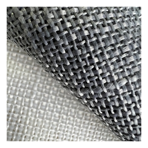 Cortina de gasa de CC-5888-Z12-050 para sala de estar, tela de gasa cruzada de aspecto de lino, 100% poliéster - Product Image 3
