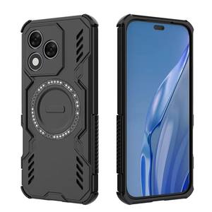 Étui de téléphone sans fil à chargement sans fil, design élégant, 2 en 1, TPU+PC, résistant aux chocs, brillant, dissipation de la chaleur, pour Honor 400 Lite - Product Image 1