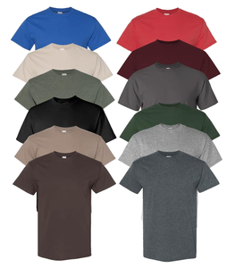 T-shirt décontracté pour homme en coton 100% 150 GSM à col rond et manches courtes avec logo imprimé personnalisé – Vente en gros - Product Image 1