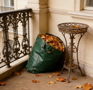 Sac de Jardin Vert en Plastique Durable, Sac à Feuilles Professionnel Robuste et Réutilisable pour Débris Durcis - Product Image 4