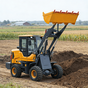 Harga Pabrik Wheel <span class=keywords><strong>Loader</strong></span> 4WD untuk Peternakan, Pertanian, Mesin Konstruksi, Wheel <span class=keywords><strong>Loader</strong></span> Diesel Depan - Product Image 1
