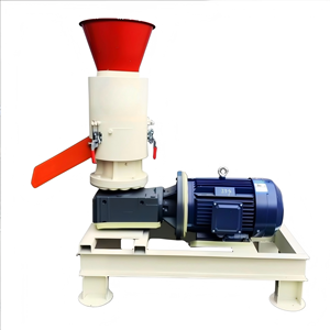 Machines à granulés de biomasse de petite taille les plus vendues, machines à granulés de biomasse de type vis pour sciure de bois, en vente - Product Image 1