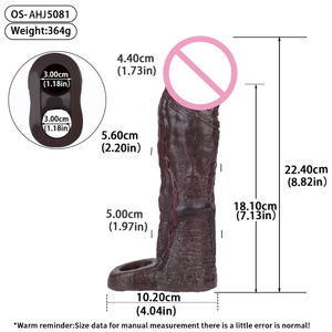 High Quality Silicone Penis Sleeve <b>for</b> <b>Men</b> Body-Safe Elastic Sleeve <b>for</b> Girth Support and Endurance Use Sex <b>Toys</b> Box <b>for</b> Male - Product Image 6