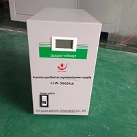 Stabilisateur de tension de précision monophasé 220V 30KVA AC, alimentation JJW, zéro bruit, sans contact, entièrement automatique