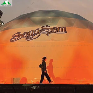 Tente de réception de grande taille pour salon professionnel, dôme de 25 m, 30 m, 50 m, projecteur 360°, imperméable, pour événements commerciaux, fêtes, mariages - Product Image 6