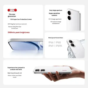 สมาร์ทโฟน Redmi Turbo 5 5G หน้าจอ 6.59 นิ้ว ความละเอียด 1.5K 120Hz ชิปประมวลผล Dimensity 8500 Ultra แบตเตอรี่ 7560mAh ชาร์จเร็ว 100W กล้อง 50MP OIS ระบบปฏิบัติการ HyperOS3 - Product Image 6