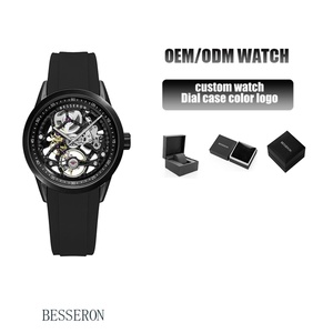 Nuevo Reloj de Pulsera de Lujo para Hombre con Movimiento Automático, Logotipo Personalizado del Fabricante, Cristal de Zafiro, Resistente al Agua 5ATM - Product Image 2