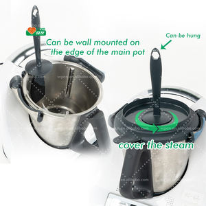 Tige d'agitateur de <span class=keywords><strong>spatule</strong></span> de grattoir de cuisson en silicone pour Bimby Vorwerk <span class=keywords><strong>Thermomix</strong></span> <span class=keywords><strong>TM6</strong></span> TM5/31 accessoire de pièces de mélangeur de robot culinaire - Product Image 4