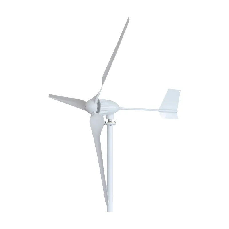 Produits d'énergie éolienne axe horizontal usage domestique 1kw générateur d'éolienne 48v