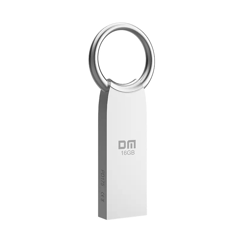 Keyring metal usb flash drive oem logo flash disk PD175