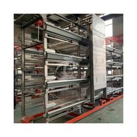 Couveuse automatique de poussins d'un jour de type H Système de cage à poulets